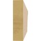 Ekena Millwork 2in. W x 8in. H x 24in. L Moab Woodgrain TimberThane Rafter Tail, Primed Tan RFTUR02X08X24MOARCPR - alternate 5